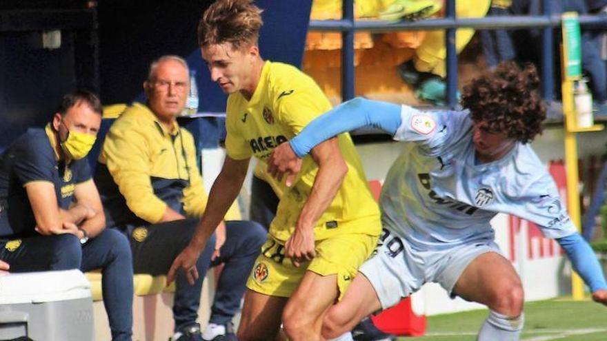 Cuatro victorias del Villarreal B ante el Mestalla