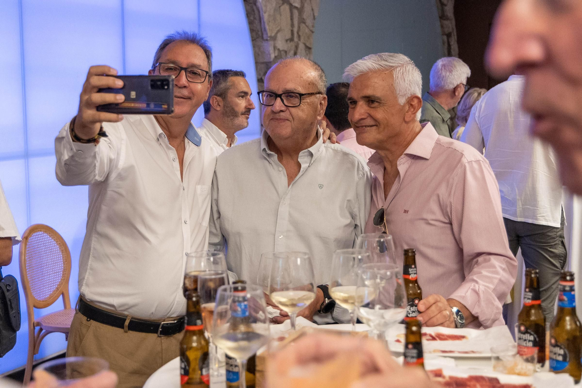 Comida de despedida al Coronel de la Guardia Civil de la Comandancia de Alicante, José Hernández Mosquera