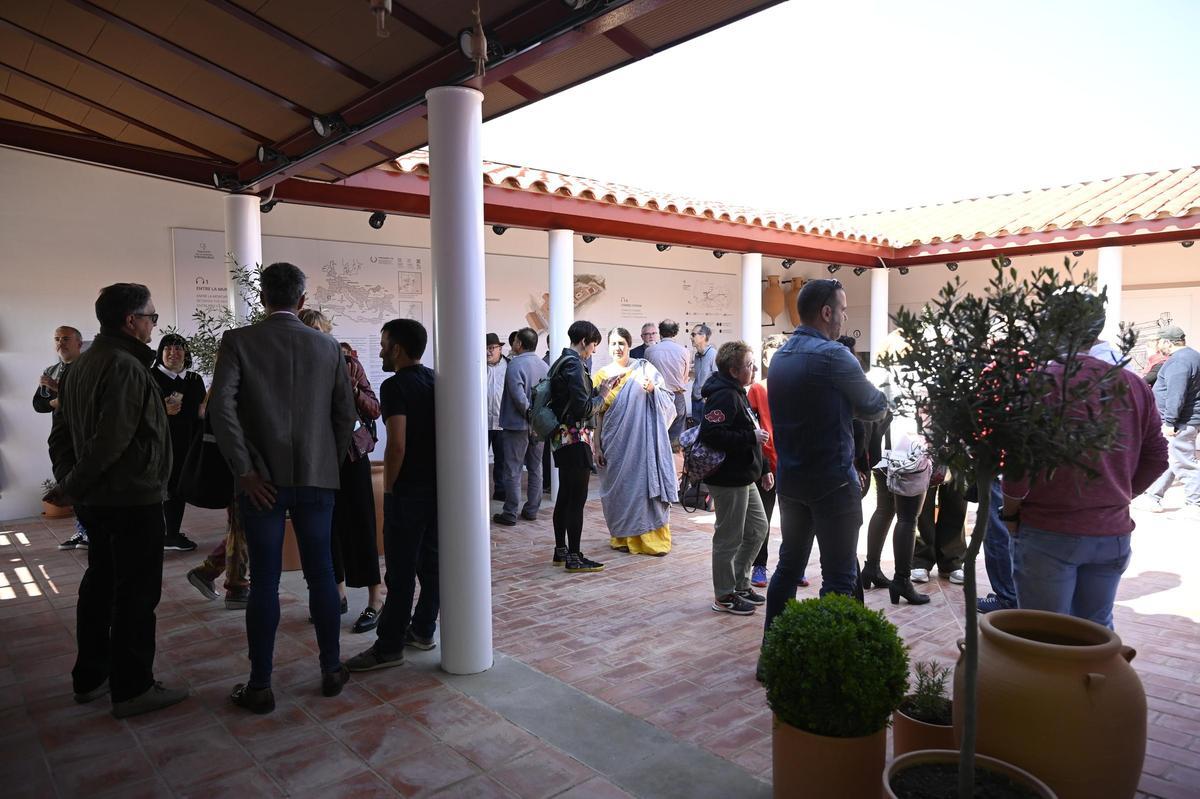 Primera visita a la villa romana de Vinamargo