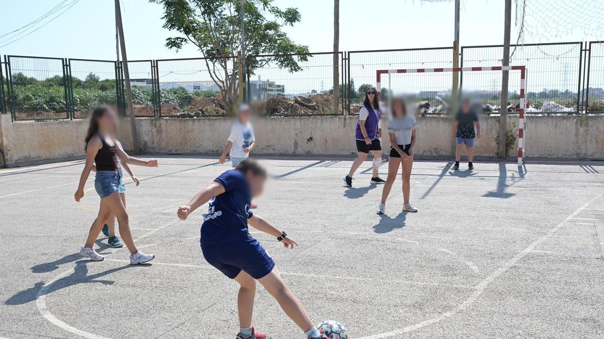 Escuela deportiva de verano de Paiporta, en una imagen de archivo.