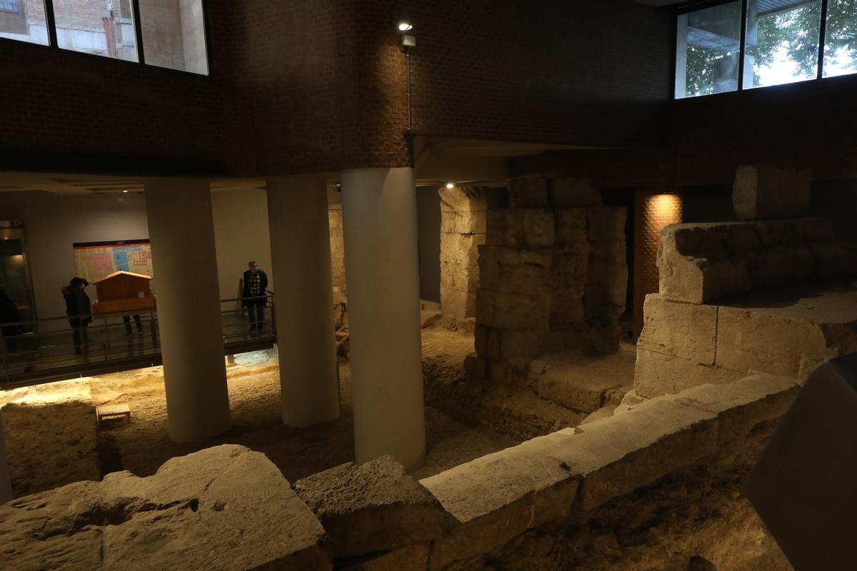 Visita al Museo Fluvial de Zaragoza el año pasado en San Valero