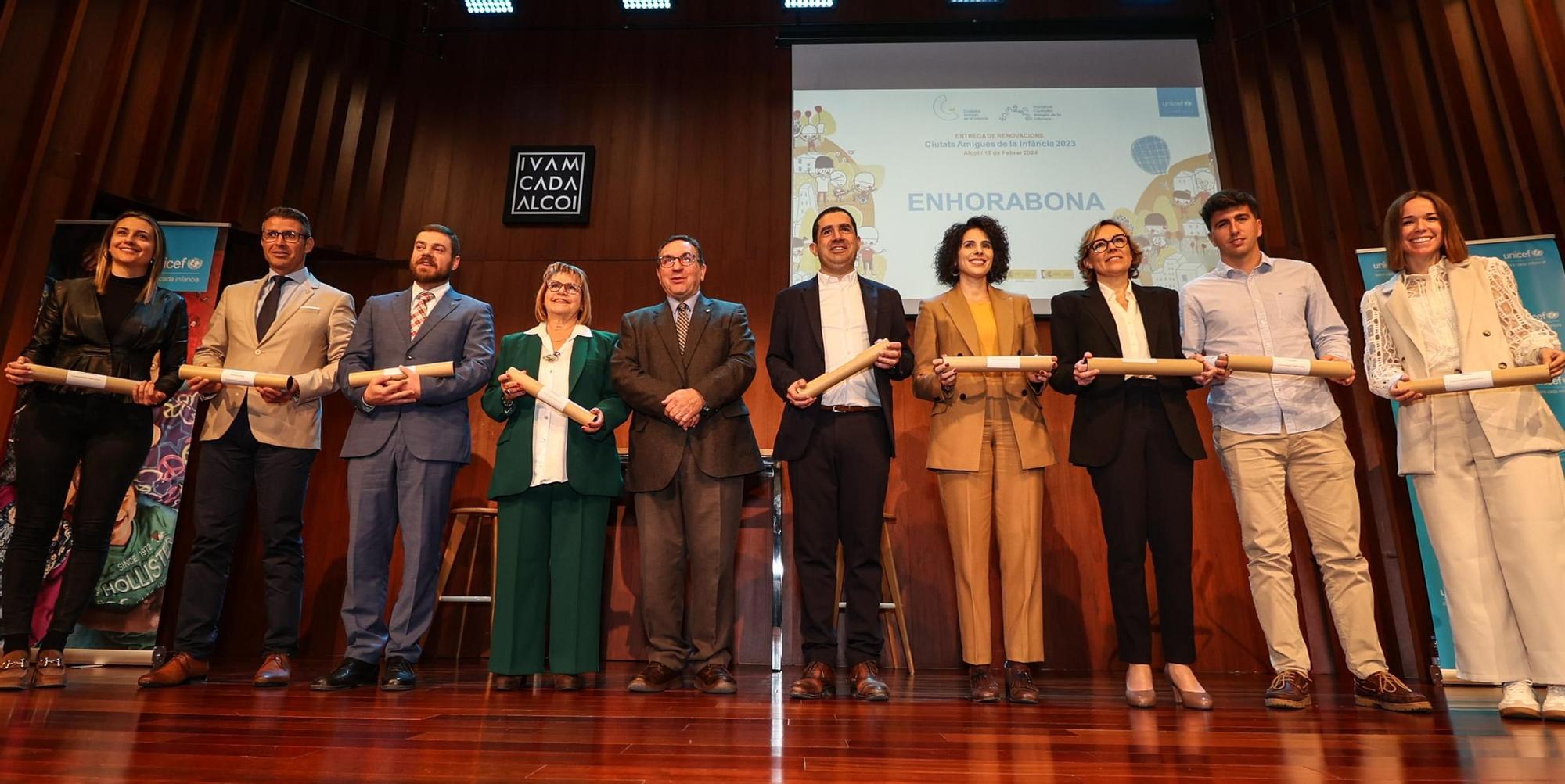 Alcoy renueva su acreditación como Ciudad Amiga de la Infancia