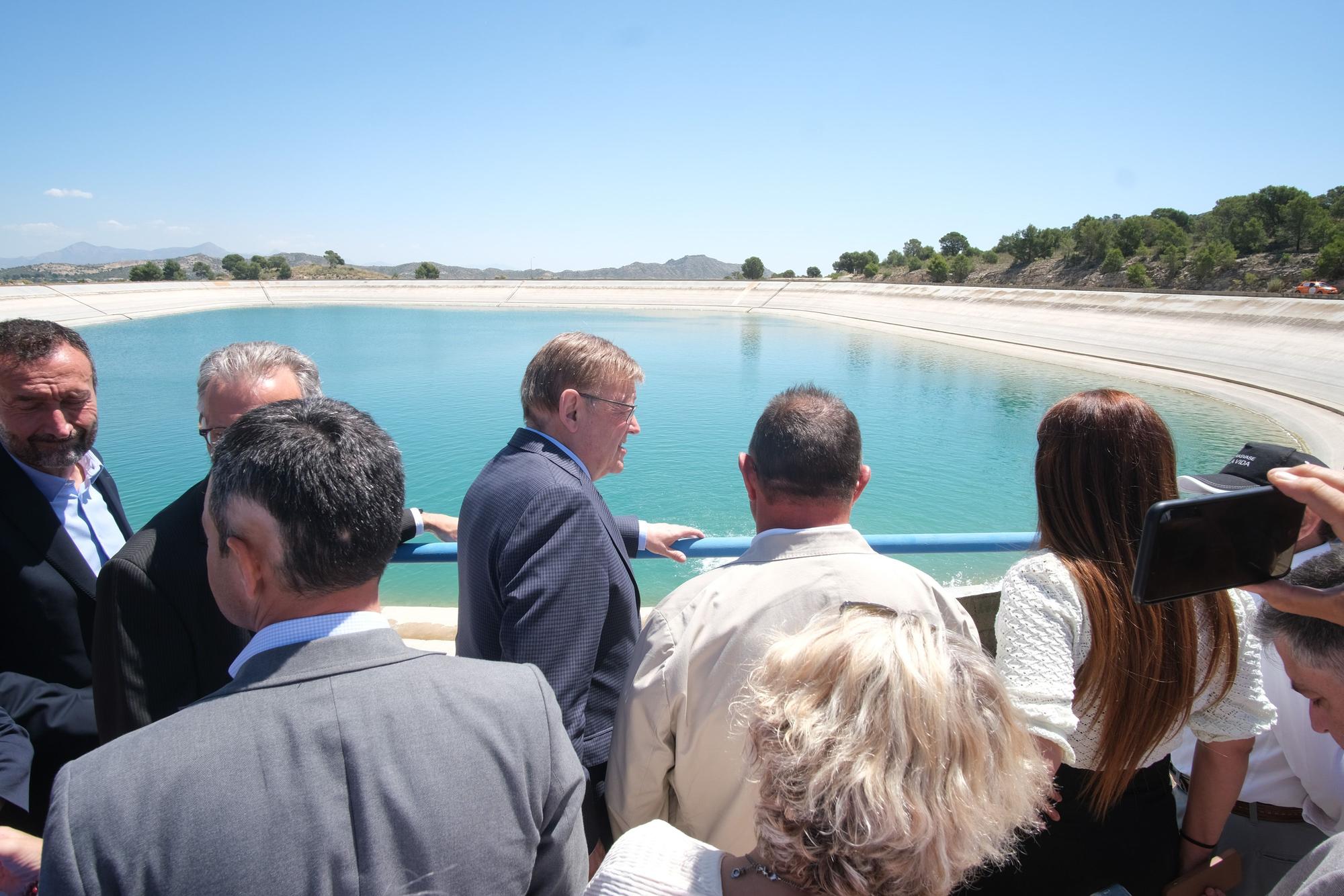 La provincia de Alicante recibe el primer gran trasvase del Júcar en 600 años