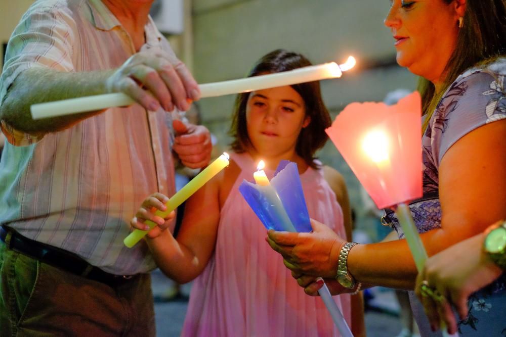 Procesión de la Virgen de la Salud en Elda