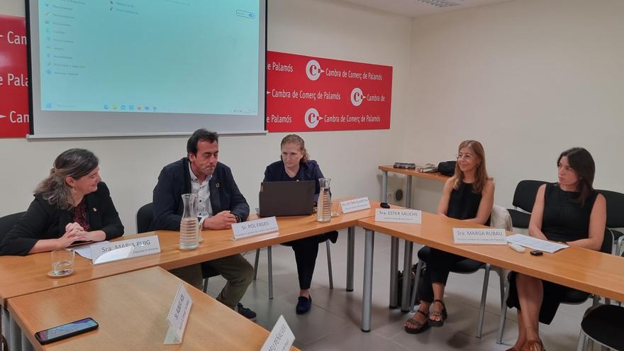 The Chamber of Palamós presents a project to bet on tourism sustainability