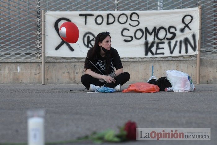 Homenaje a Kevin, el joven asesinado en una reyerta