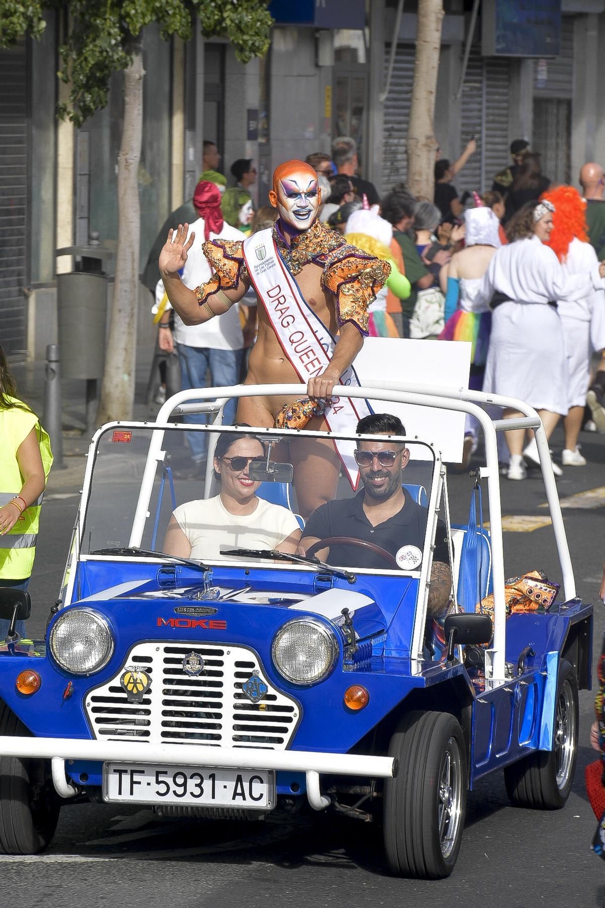 Drag Elektra, ganador de la Gala Drag Queen de Las Palmas de Gran Canaria 2024