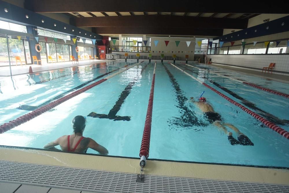 Les piscines de Sant ponç reobertes.