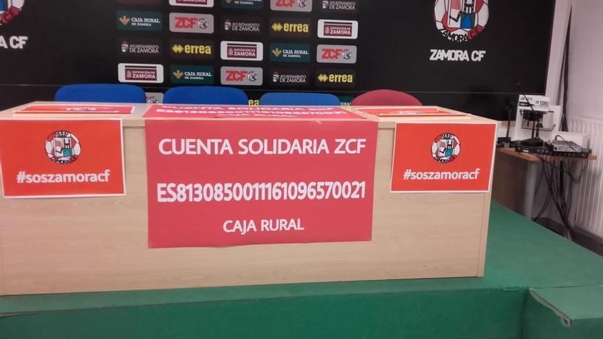 El Zamora CF abre una cuenta solidaria para conseguir dinero