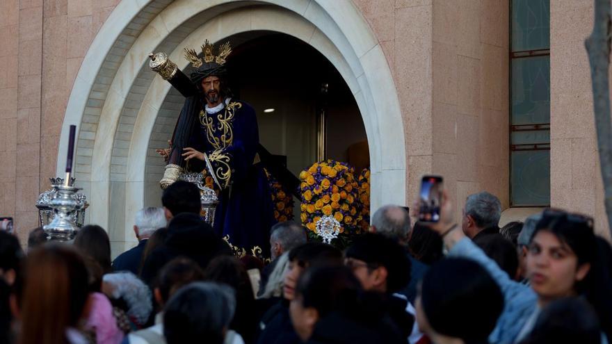La imagen del Jesús del Gran Poder sube a la Catedral de Ibiza
