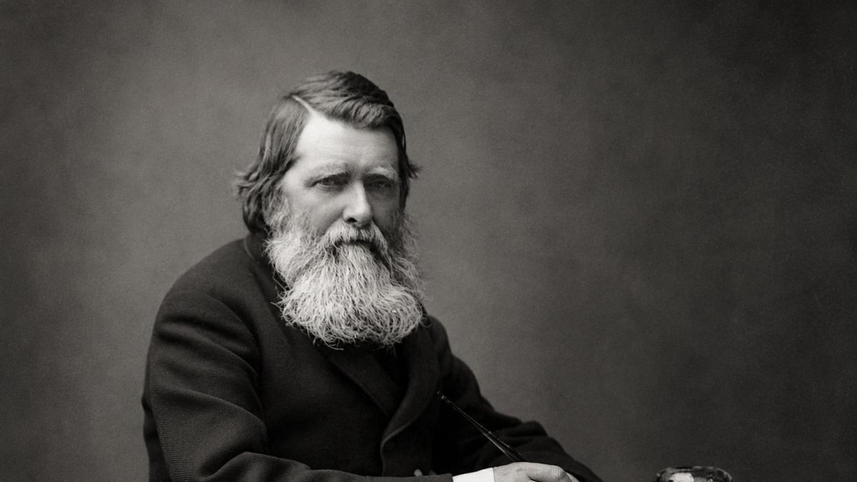 L'escriptor anglès John Ruskin (1819-1900)