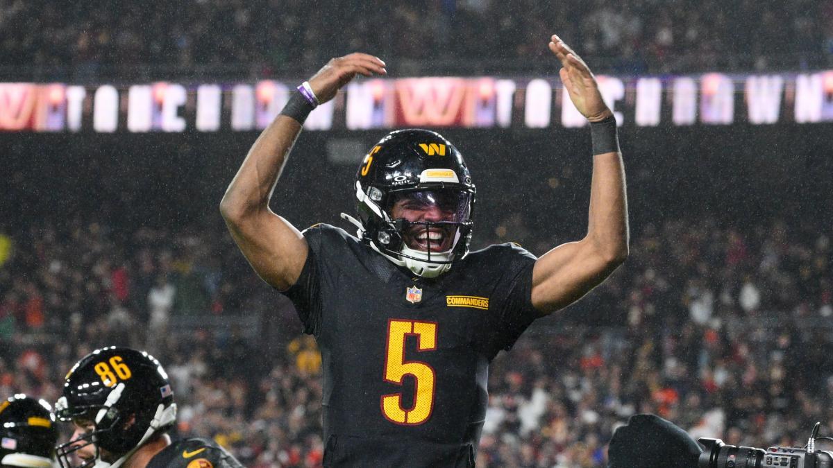 Jayden Daniels, quarterback de Commanders, será el principal reclamo en el partido de la NFL en el Bernabéu