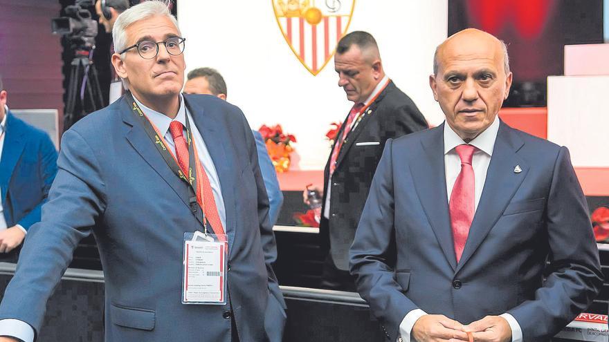 Del Nido no puede inscribirse a la cena del pescaíto en el Sevilla FC: &quot;Si no, me iré a mi caseta en el Real de la Feria&quot;