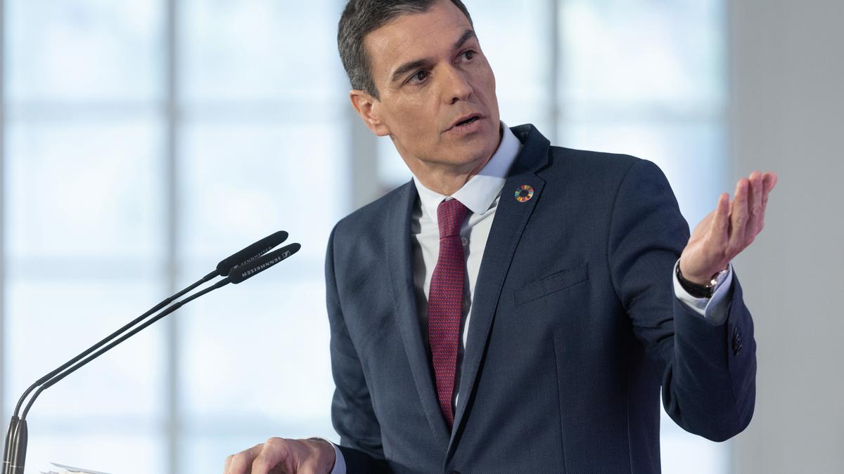 El presidente del Gobierno, Pedro Sánchez.