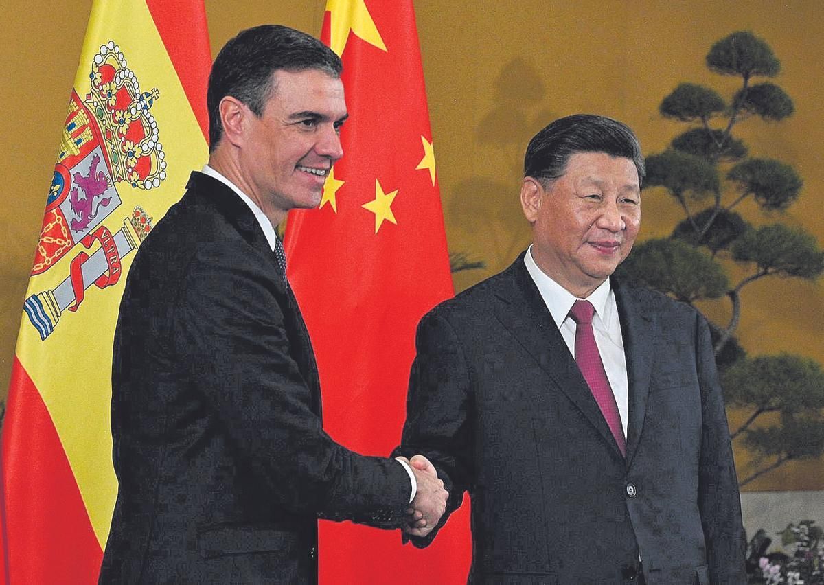 pedro sánchez y xi jinping