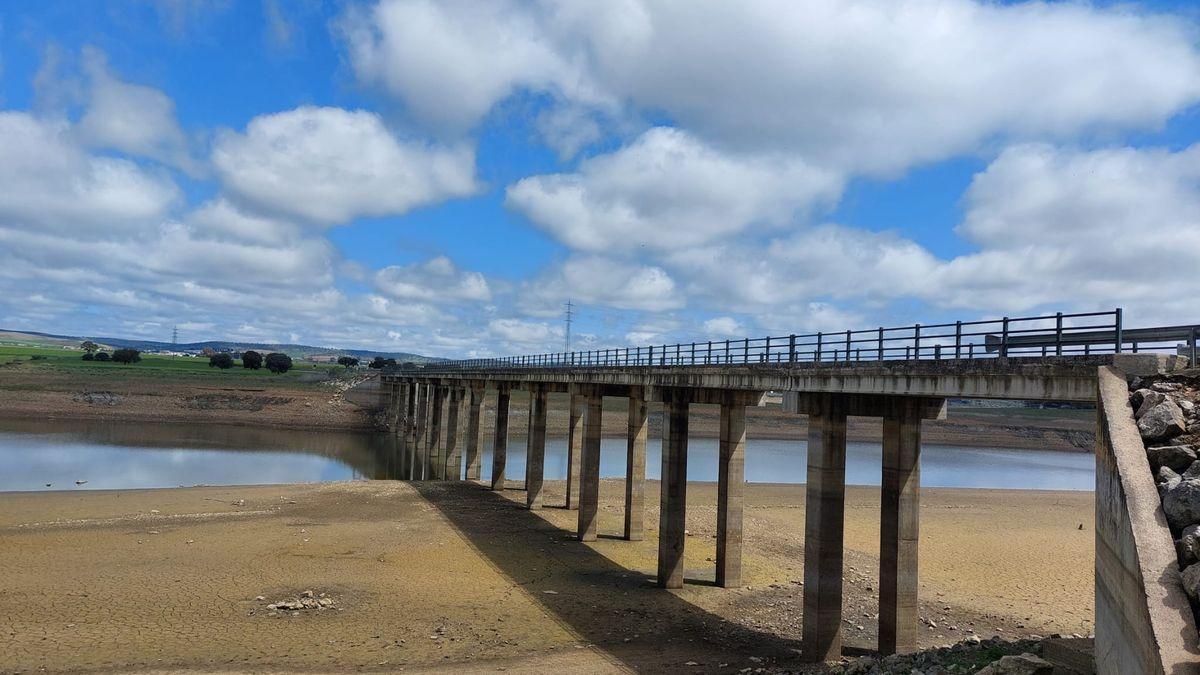 Estado en el que se encuentra el embalse de Sierra Boyera.