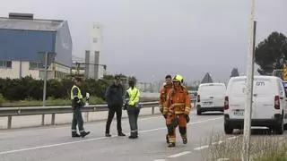 Reabren la carretera tras sellar la fuga de amoníaco en una empresa de frigoríficos de Castelló