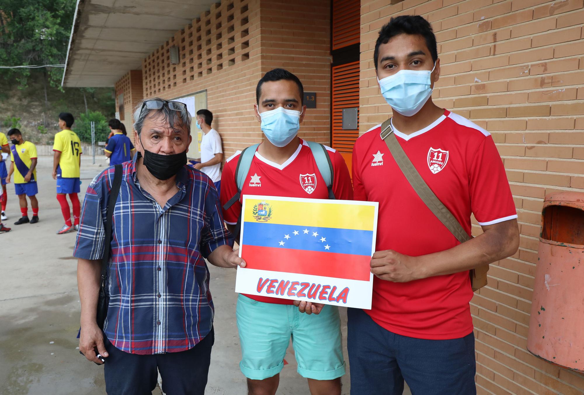 Mundialito de la Integración en el campo del Santo Domingo Juventud