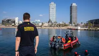 Los Bombers de Barcelona refuerzan su presencia en el Port Olímpic