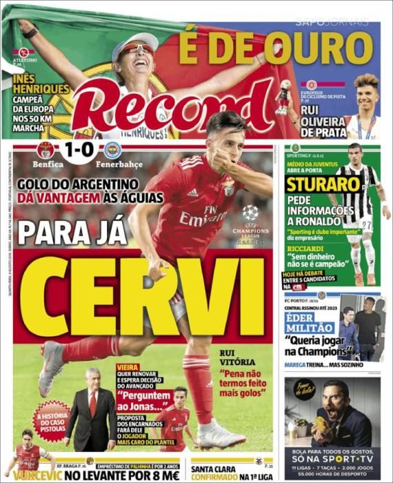 Portadas diarios deportivos