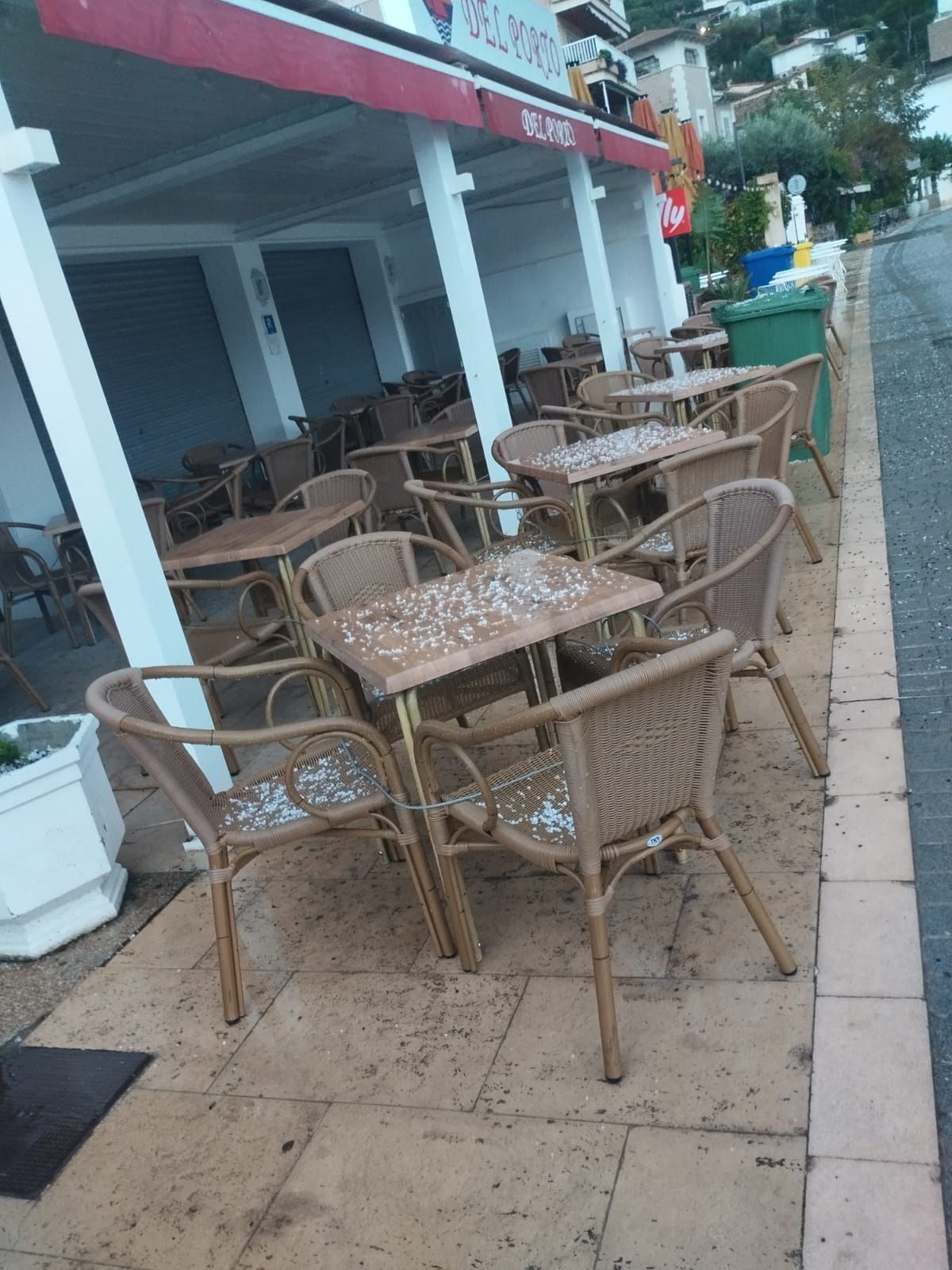 Estas son las imágenes que nos deja el temporal