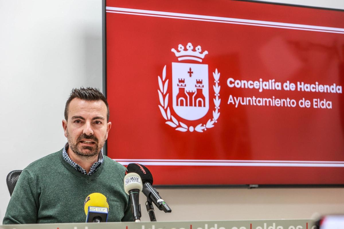El concejal de Hacienda de Elda