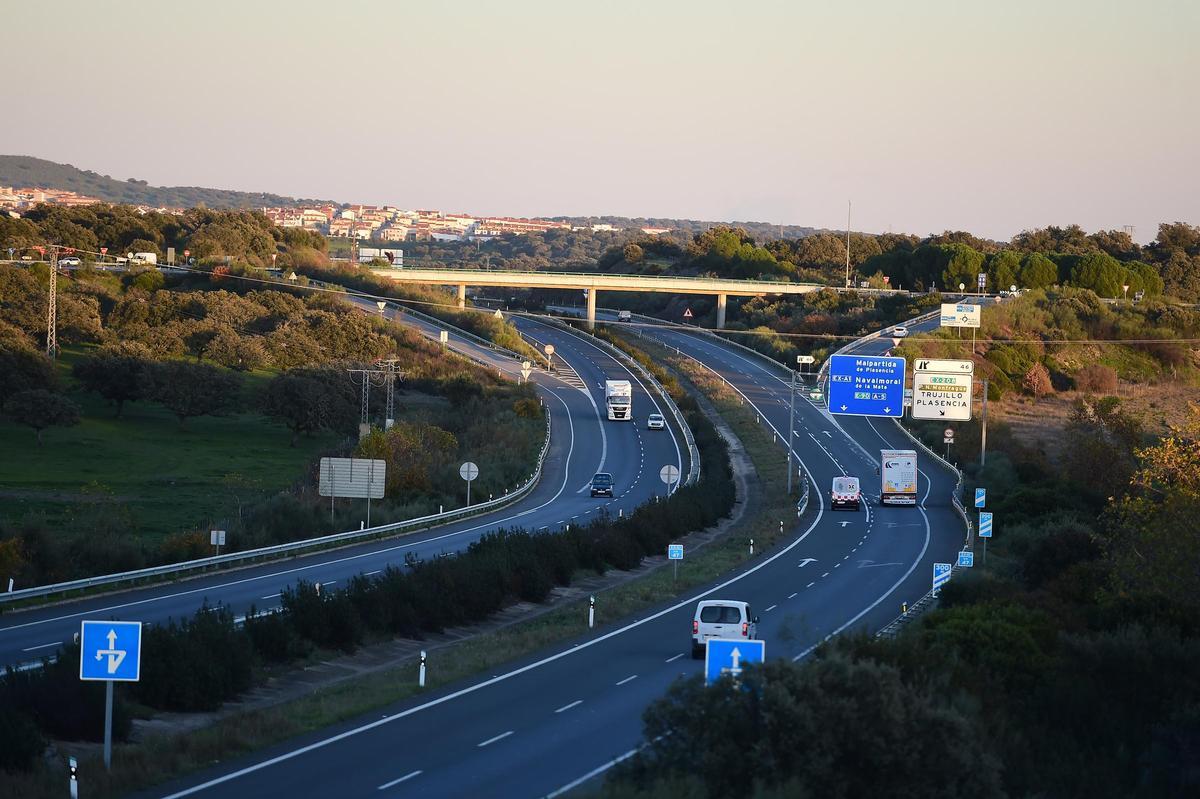 Autovía del norte de Extremadura.
