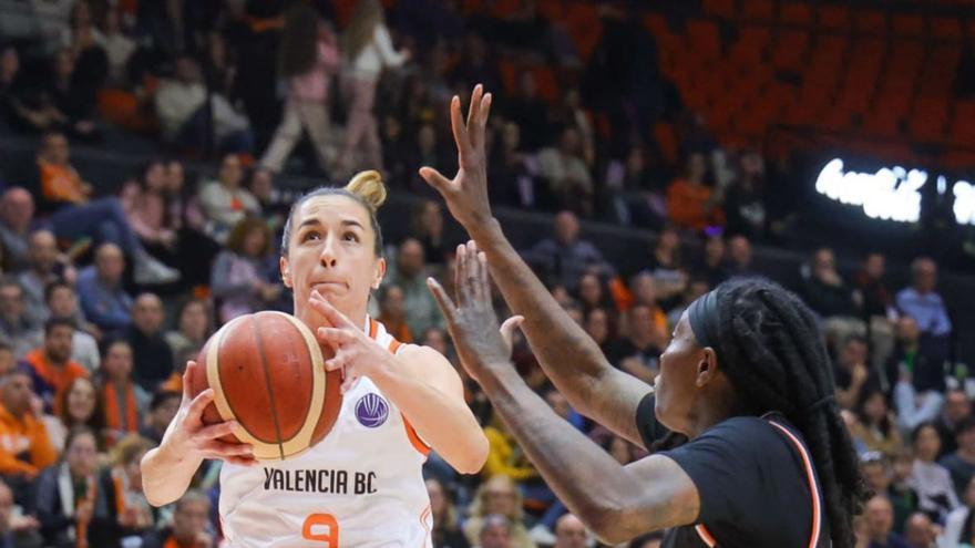 El València Basket es va emportar el partit amb contundència | FRANCISCO CALABUIG