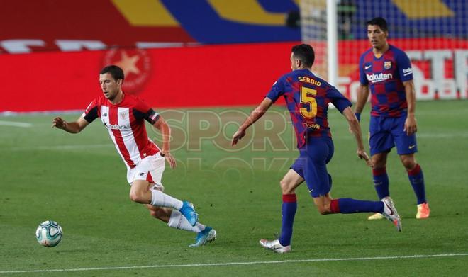 Las mejores imágenes del partido de LaLiga Santander entre el FC Barcelona y el Athletic de Bilbao disputado en el Camp Nou.