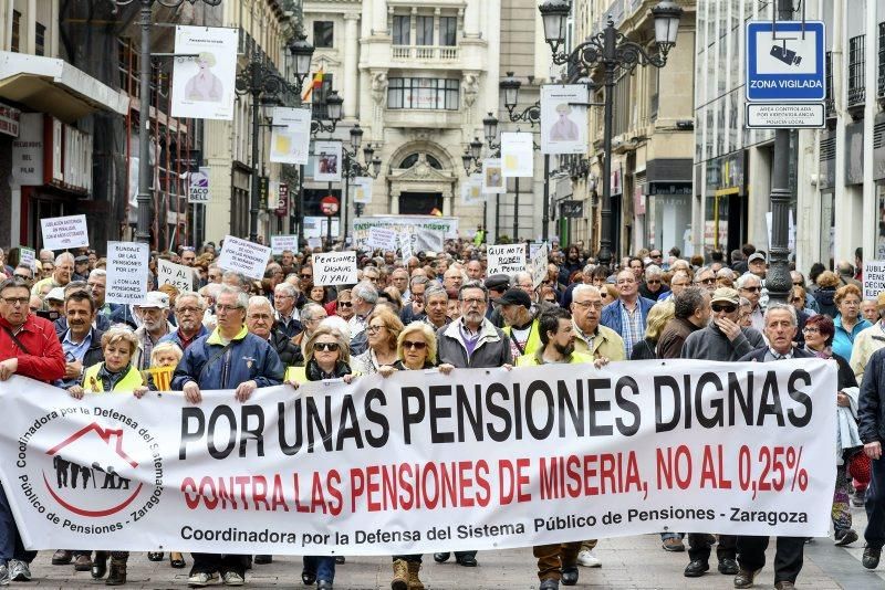 Los jubilados vuelven a salir a la calle