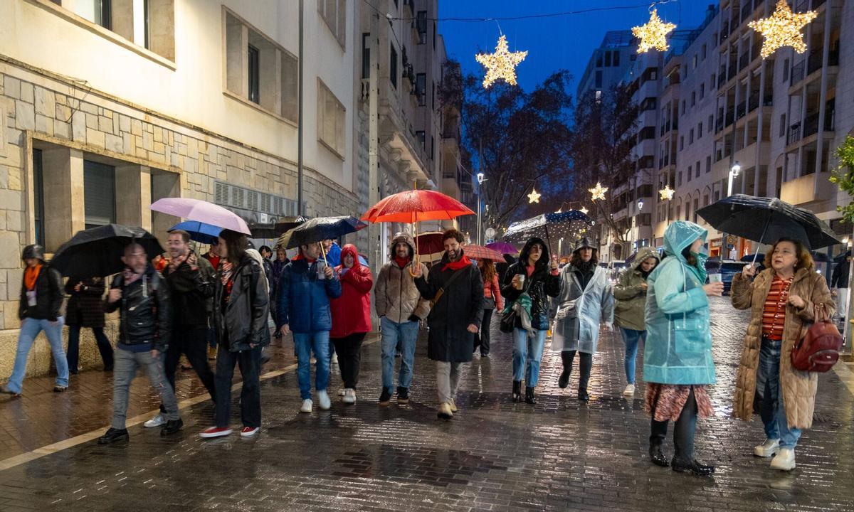 Nach Absage aller Events zu Sant Sebastià: So trotzten Bruderschaften und Anhänger des alternativen Stadtfests dem Regen