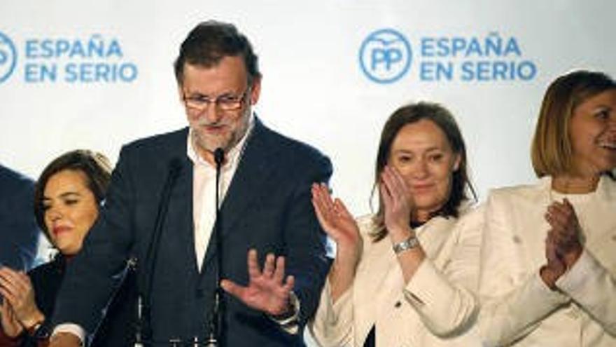 Rajoy: "Hemos ganado las elecciones"