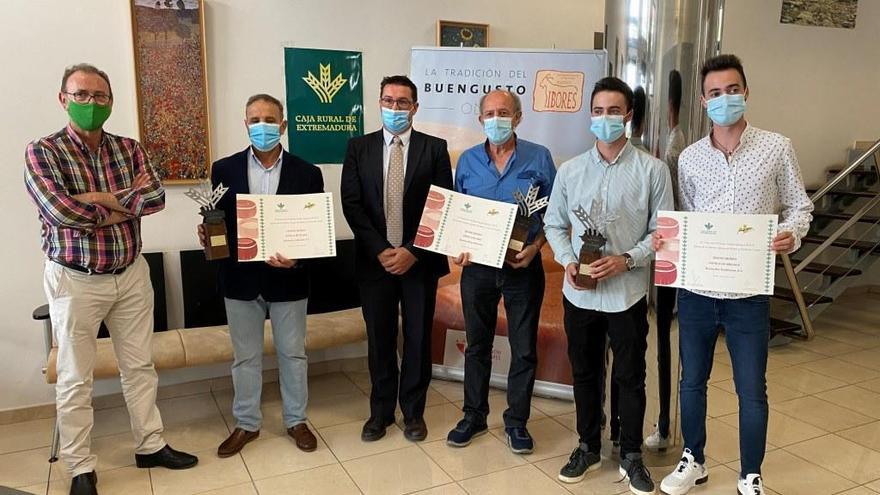 Caja Rural entrega los premios Espiga a los quesos de la DOP Ibores en Trujillo