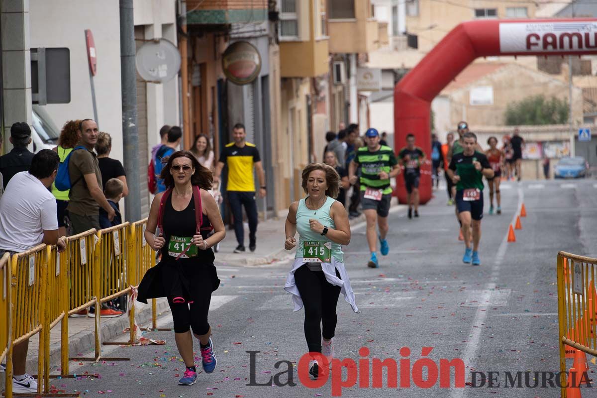 Carrera Popular Urbana y de la Mujer de Moratalla ‘La Villa, premio Marín Giménez (línea de meta)