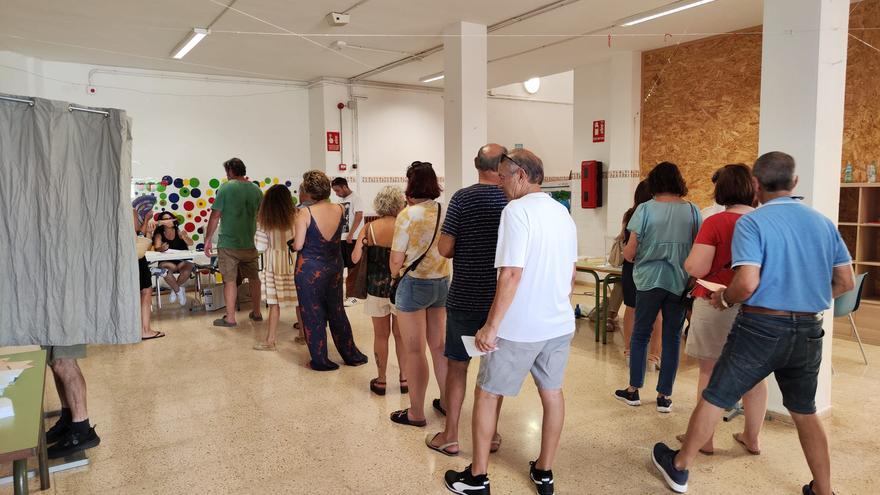 Elecciones Generales en Baleares: La participación a las 14.00 horas aumenta un 6,51%, hasta el 37,46%