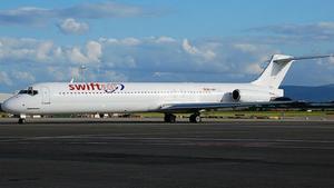 Un avió de la companyia Swiftair.