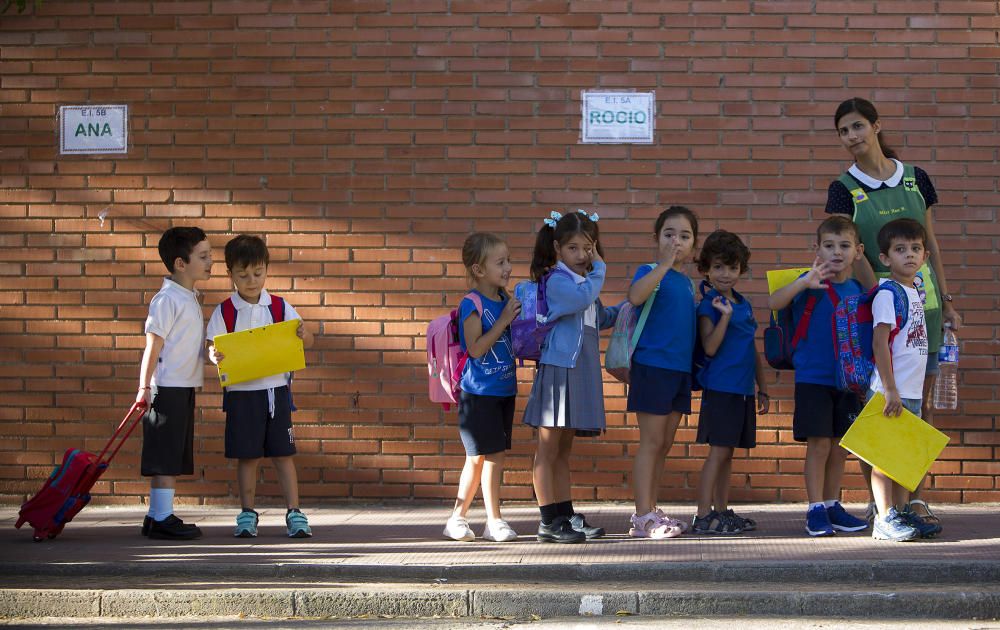 Inicio del curso escolar en el Sanchis Yago