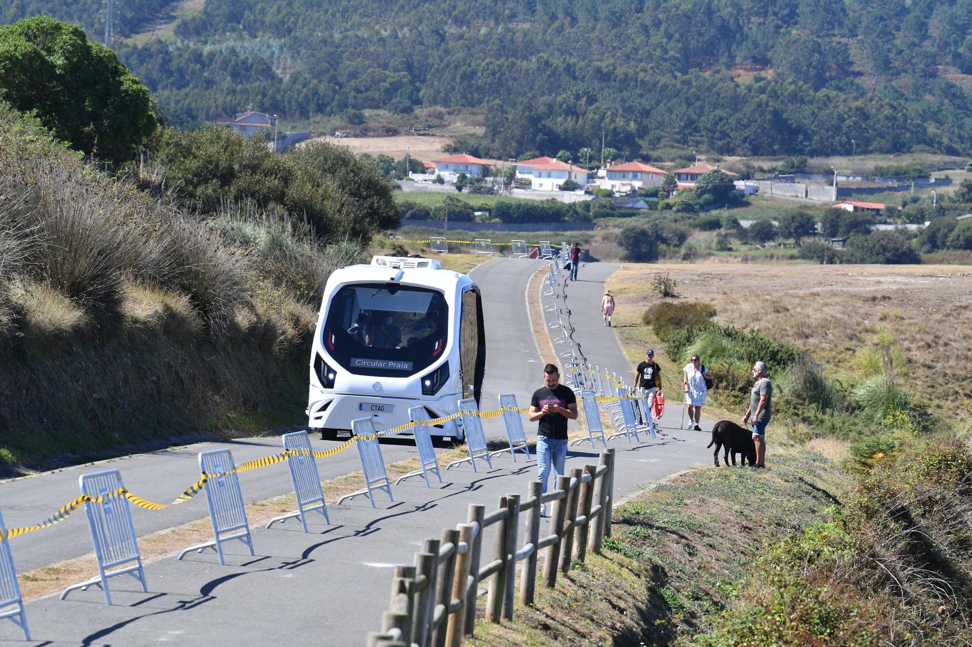 El bus más deseado recorre Arteixo sin conductor