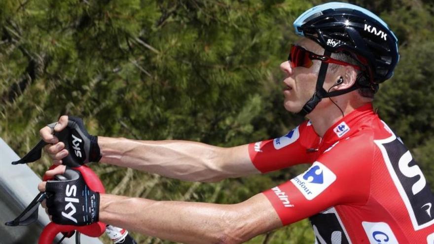 Primer esprint en la Vuelta a España con un Movistar en plena crisis