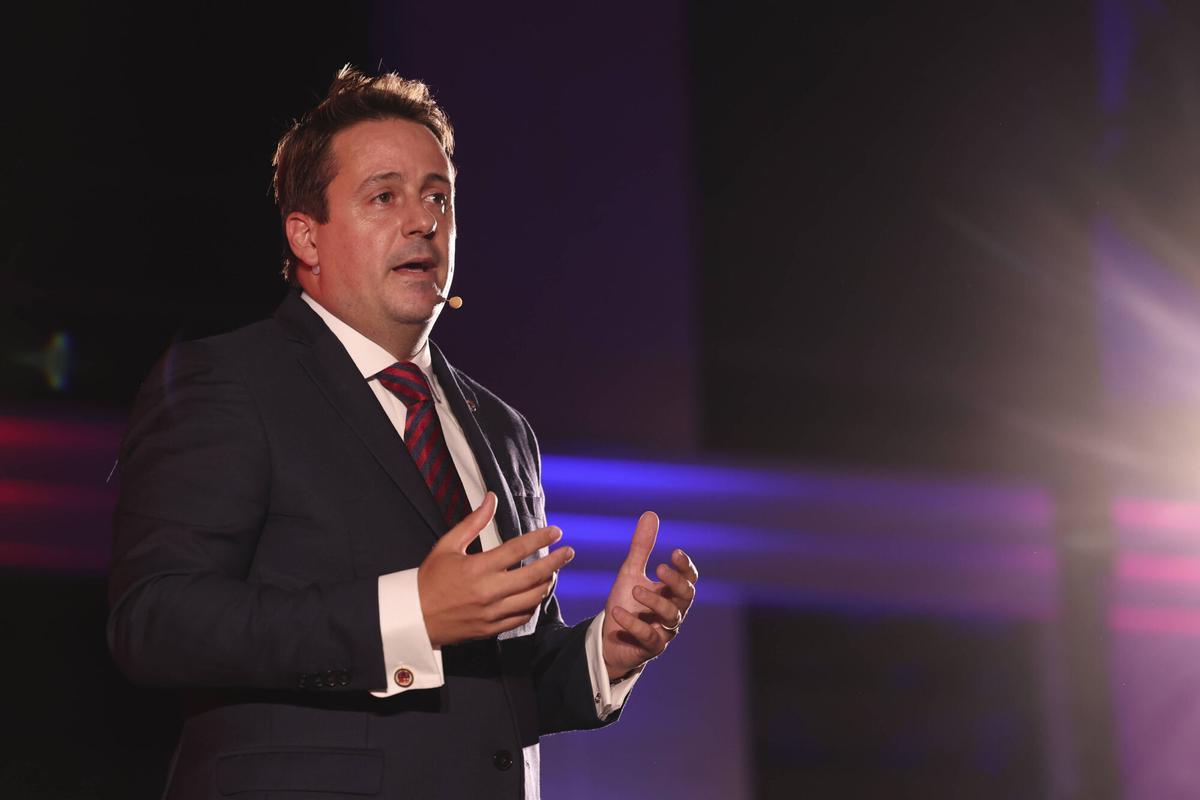 Joan Camprubí, líder de la plataforma barcelonista 'Som un Clam'