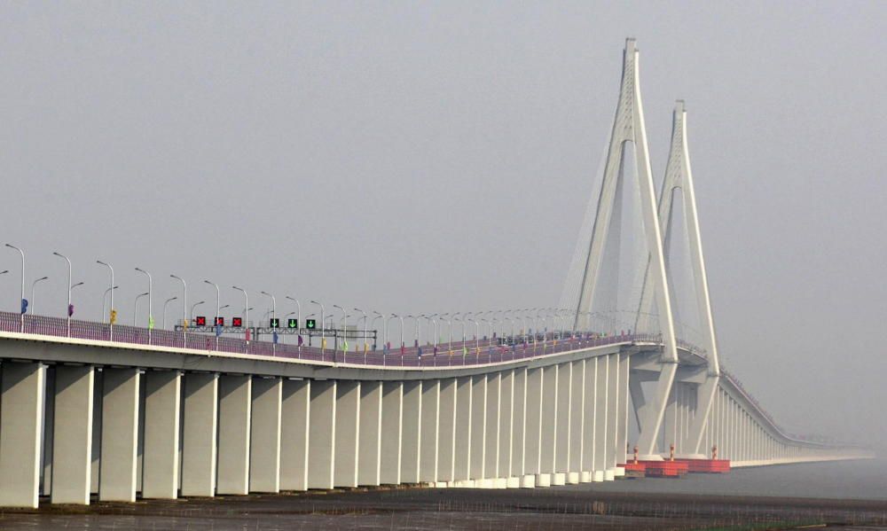 Puente de la bahía de Hangzhou