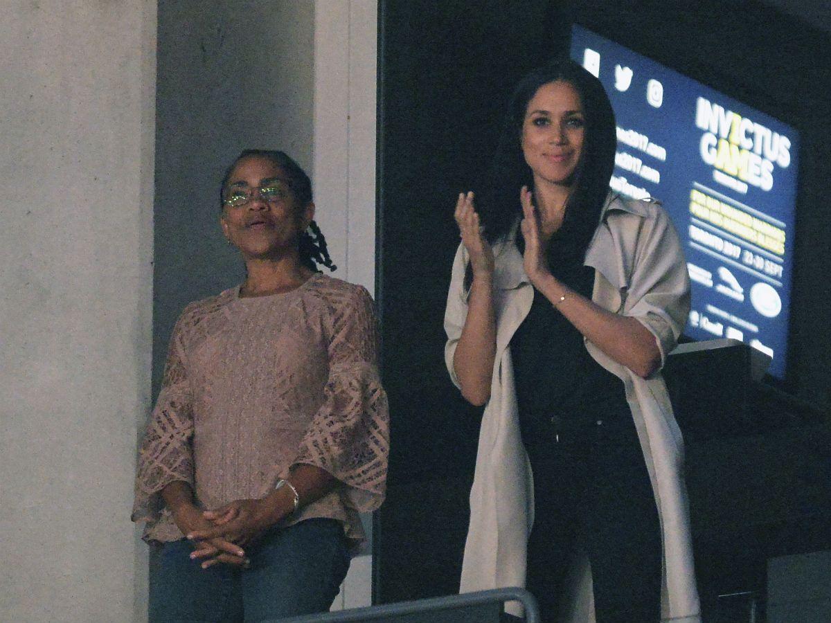 Meghan Markle y Doria Radlan en los Invictus games