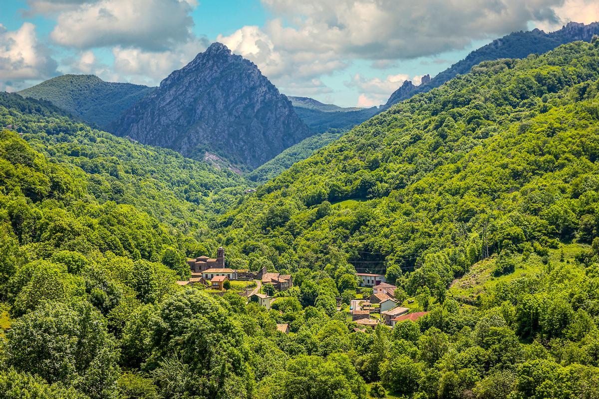 Oseja de Sajambre, León, Picos de Europa