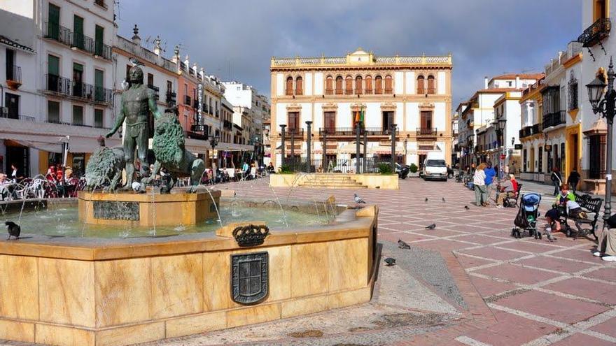 Plaza del Socorro de Ronda.