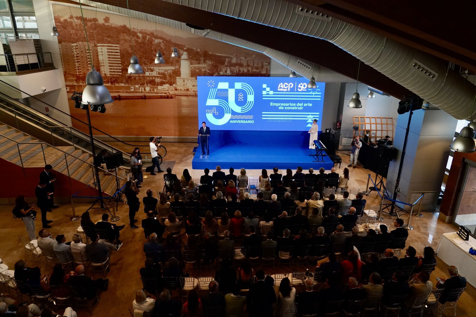 La ACP de Málaga celebra sus 50 años con un homenaje a sus empresarios