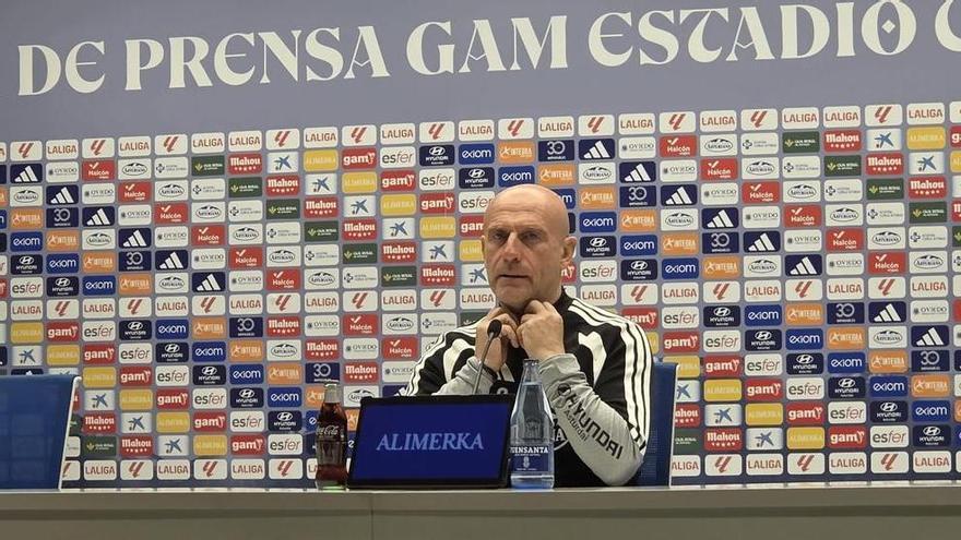 Calero, sobre su situación en el Oviedo: "Desde el club me transmiten tranquilidad"