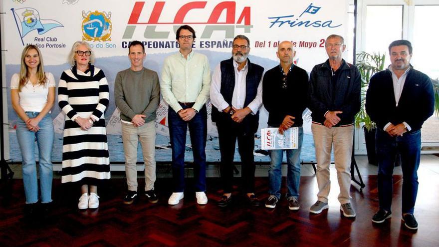 Autoridades durante la presentación del Campeonato de España