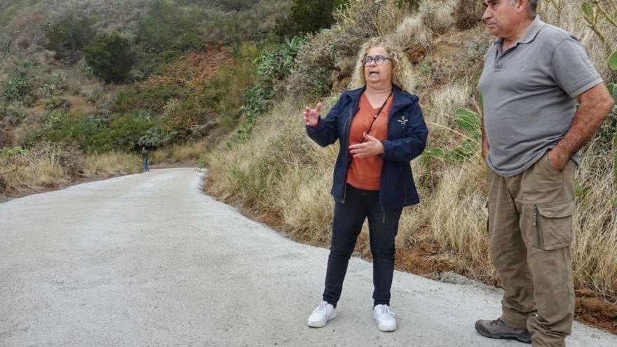 Cabildo and Santa Cruz invest 400,000 euros in improving the Tomadero path