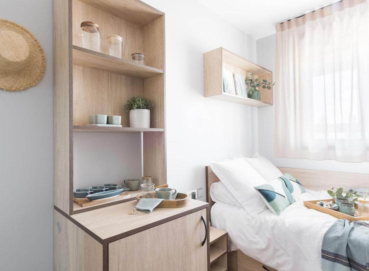 Interior de una residencia en Málaga