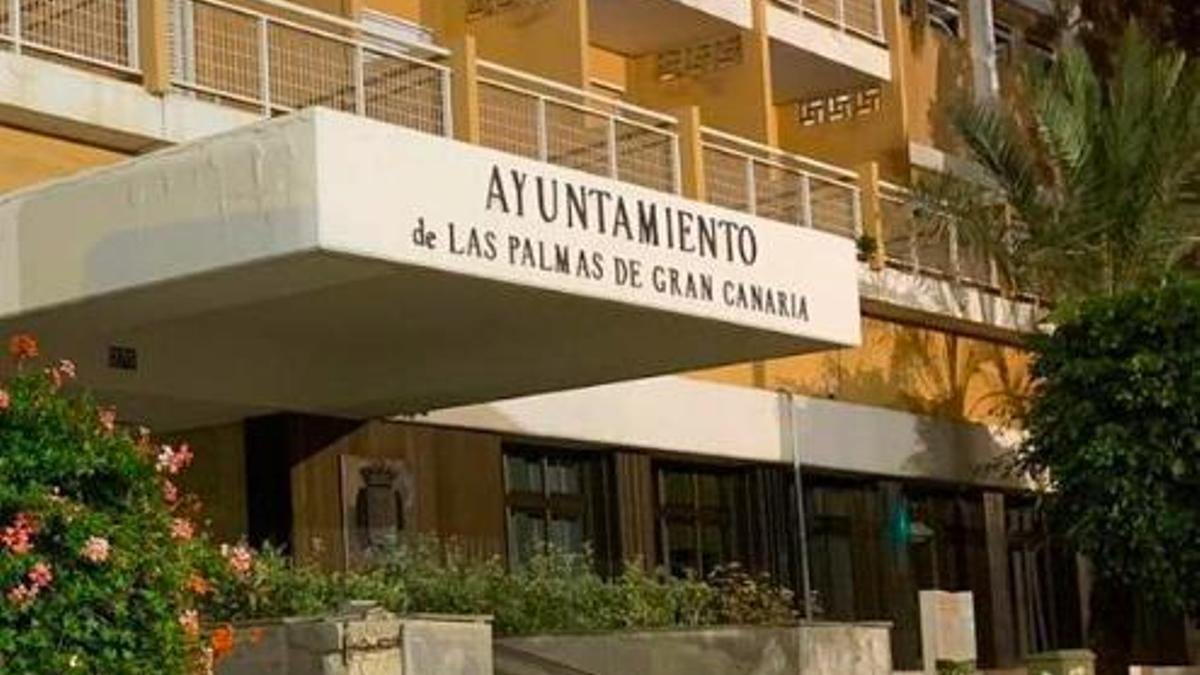 Fachada del Ayuntamiento de Las Palmas de Gran Canaria